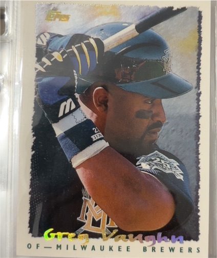 1994 Topps #PP3 Greg Vaughn — front