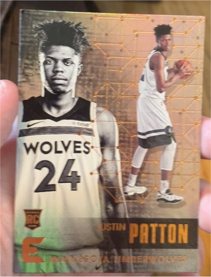 2017-18 Panini Essentials #33 Justin Patton — front