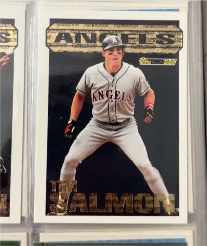 1994 Topps Black Gold #19 Tim Salmon — front