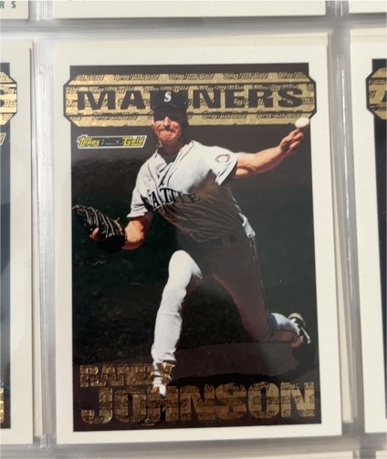 1994 Topps Black Gold #10 Randy Johnson — front