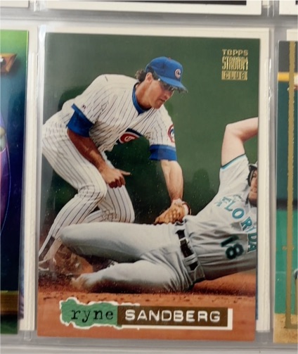 1994 Topps Stadium Club #397 Ryne Sandberg — front