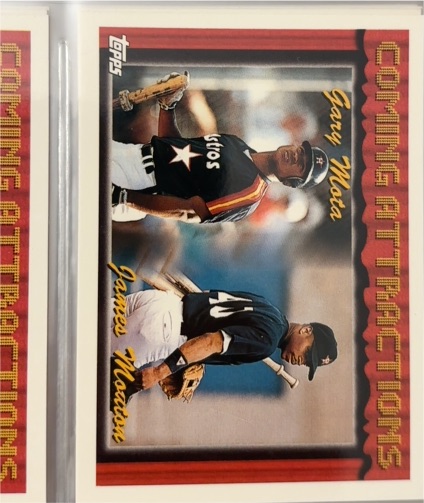 1994 Topps #782 Gary Mota / James Mouton — front