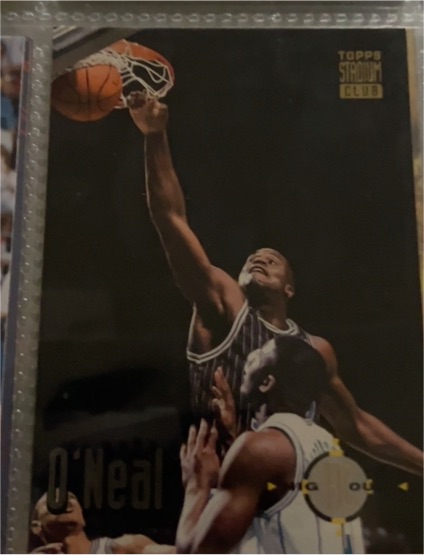1993-94 Topps Stadium Club #175 Shaquille O'Neal High Court — front