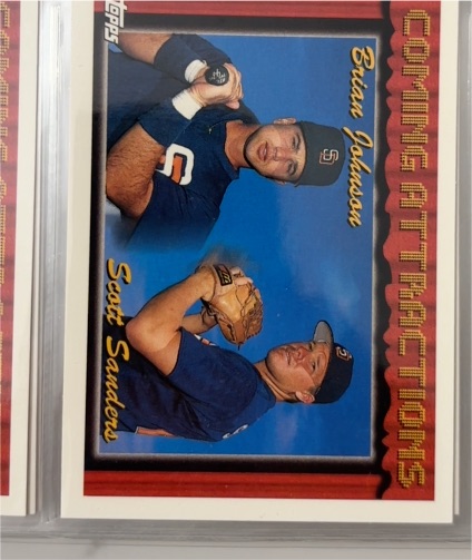 1994 Topps #789 Brian Johnson / Scott Sanders — front