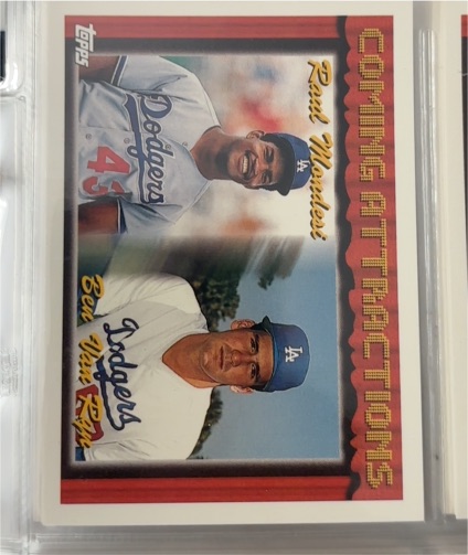 1994 Topps #783 Raul Mondesi/Ben Van Ryn — front