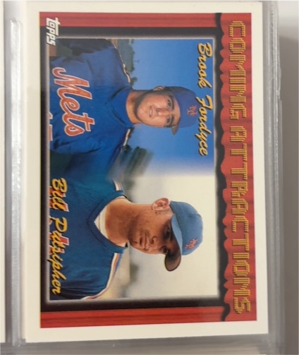 1994 Topps #785 Brook Fordyce / Bill Pulsipher — front