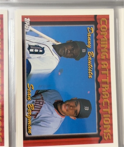 1994 Topps #768 Danny Bautista/Sean Bergman — front