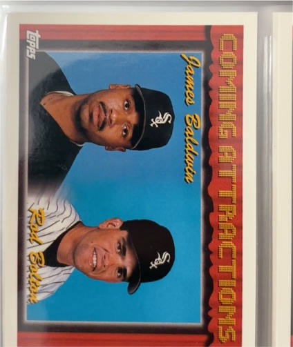 1994 Topps Coming Attractions #766 James Baldwin/Rodney Bolton — front