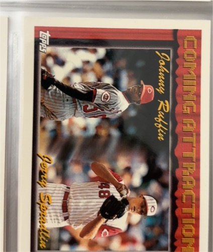 1994 Topps #779 Johnny Ruffin / Jerry Spradlin — front