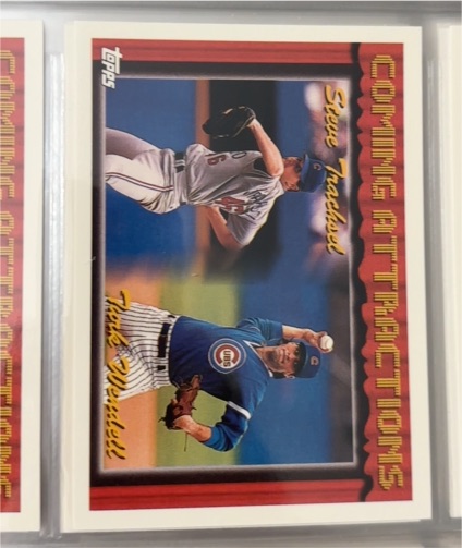 1994 Topps #778 Steve Trachsel / Turk Wendell — front
