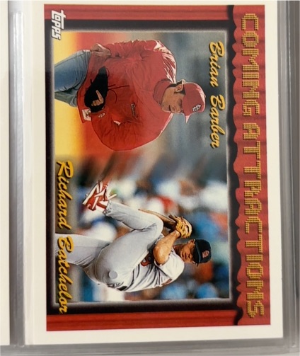 1997 Topps Collector's Choice #CT7 Brian Barber Richard Bleier Coming Attractions — front