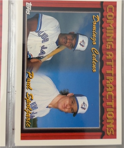 1994 Topps #776 Domingo Cedeno / Paul Spoljaric — front