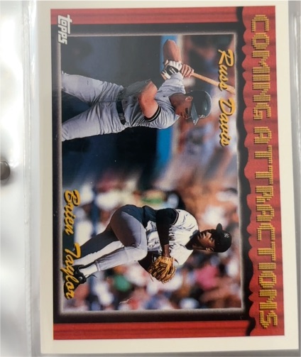 1994 Topps #772 Russ Davis/Brien Taylor — front