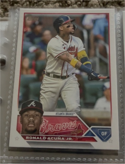 2023 Topps Series 1 #150 Ronald Acuna Jr. — front