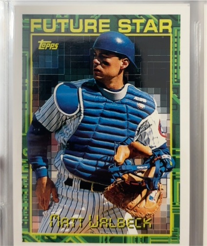 1994 Topps #329 Matt Walbeck — front
