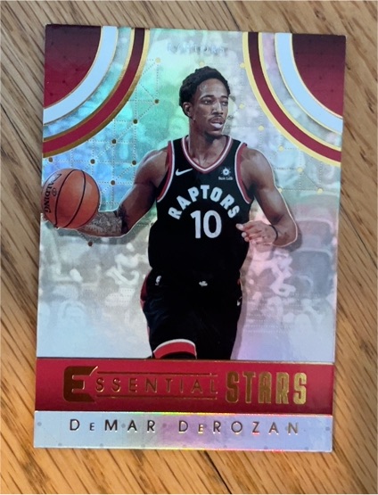 2017-18 Panini Essentials #ES-16 DeMar DeRozan — front
