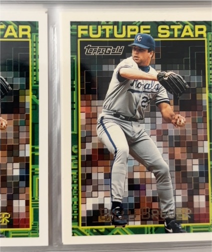 1994 Topps Gold #123 Billy Brewer Future Star — front