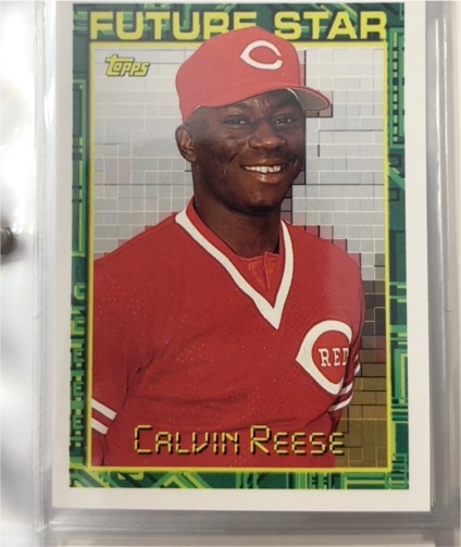 1994 Topps #278 Calvin Reese — front