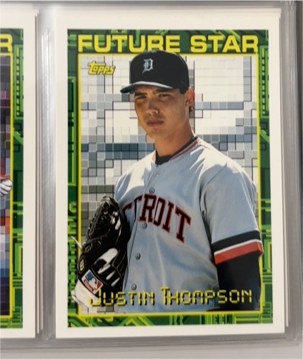 1994 Topps #313 Justin Thompson — front