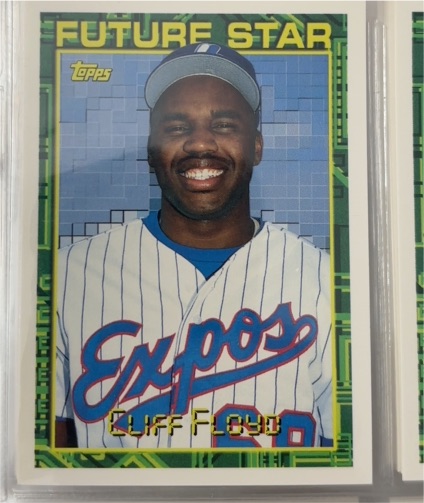 1994 Topps #259 Cliff Floyd — front