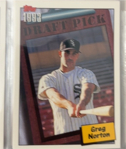 1994 Topps #758 Greg Norton — front