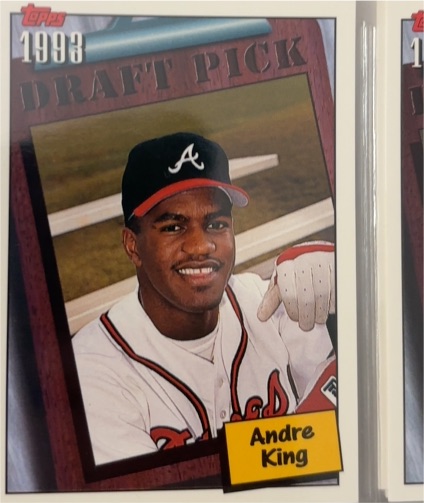 1994 Topps #752 Andre King — front
