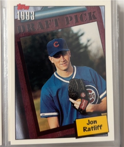 1993 Topps Draft Pick Jon Ratliff — front