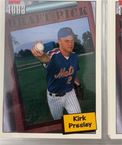 1994 Topps #740 Kirk Presley — front