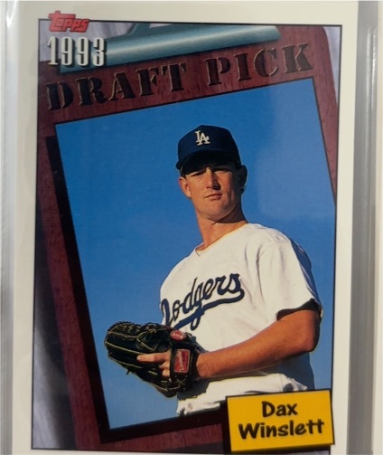 1993 Topps #755 Dax Winslett — front