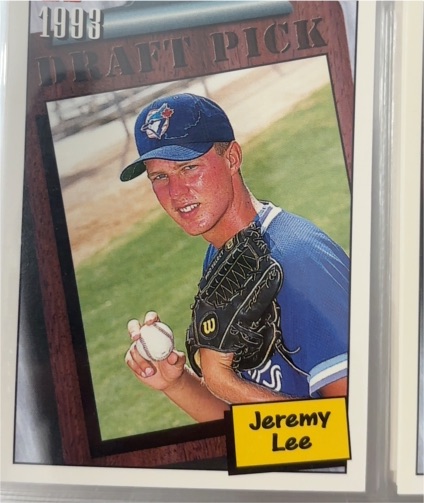 1994 Topps #206 Jeremy Lee — front