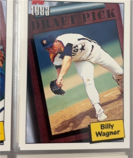 1994 Topps #209 Billy Wagner Draft Pick — front