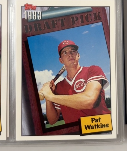 1993 Topps #742 Pat Watkins — front