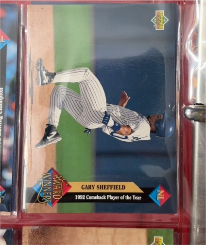 1993 Upper Deck #492 Gary Sheffield — front