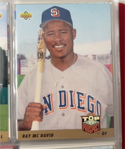 1993 Upper Deck #438 Ray McDavid — front
