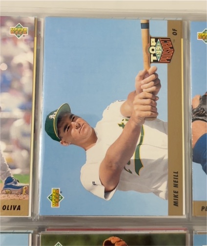 1993 Upper Deck #424 Mike Neill — front