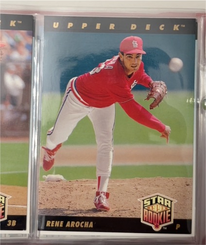 1993 Upper Deck #3 Rene Arocha — front