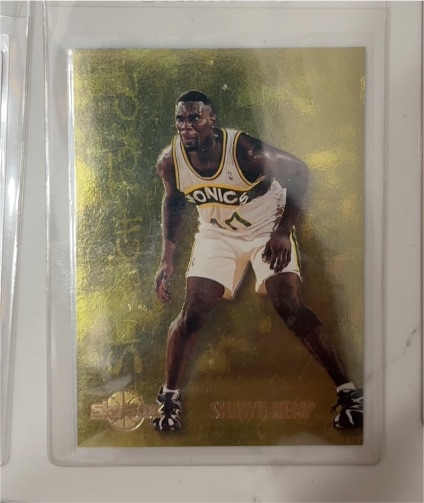 1994-95 SkyBox Premium #SF10 Shawn Kemp SkyTech Force — front