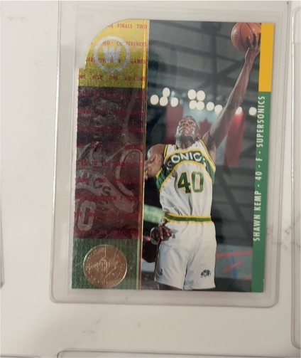 1995-96 Upper Deck SP Championship Series #25 Shawn Kemp — front