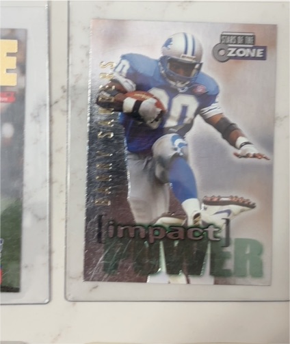 1995 SkyBox Impact Power #IP26 Barry Sanders — front