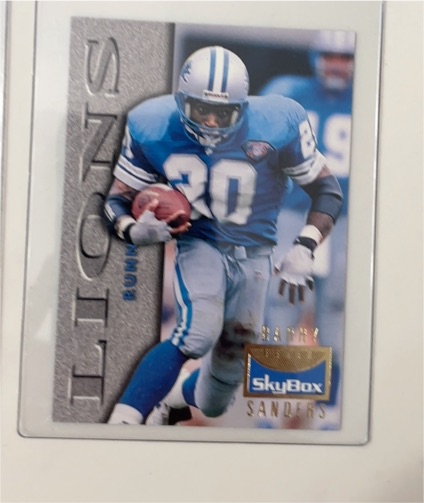 1995 SkyBox Premium #42 Barry Sanders — front