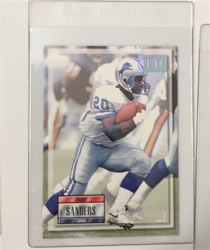 1993 Pro Set Power #20 Barry Sanders — front