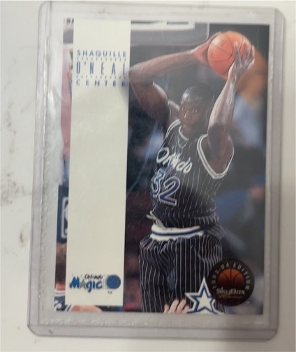 1993-94 SkyBox Premium #133 Shaquille O'Neal — front