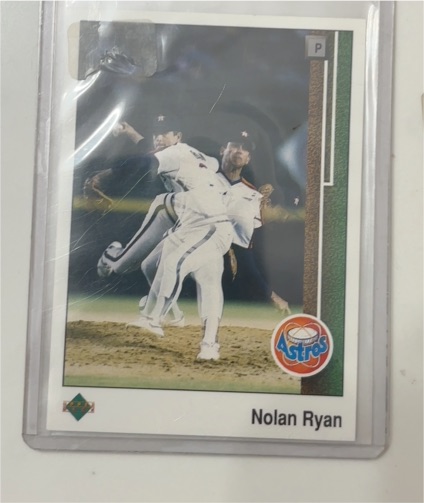1989 Upper Deck #145 Nolan Ryan — front