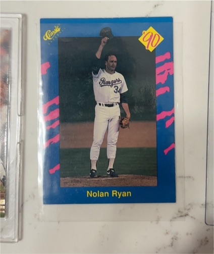 1990 Classic #1 Nolan Ryan — front