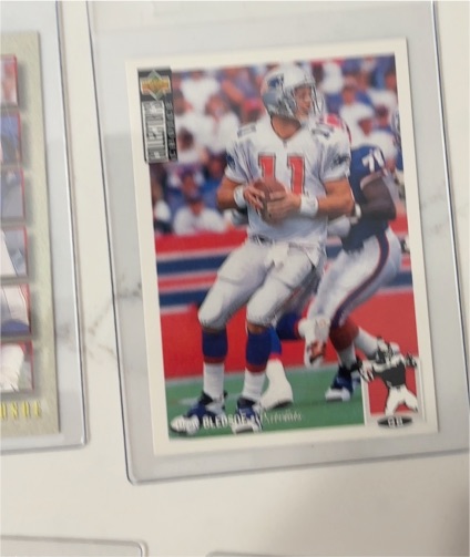 1994 Upper Deck Collector's Choice #123 Drew Bledsoe — front