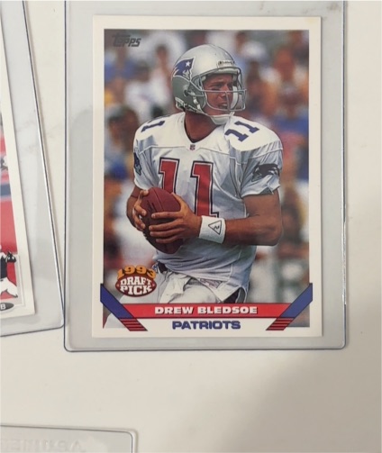 1993 Topps #400 Drew Bledsoe — front