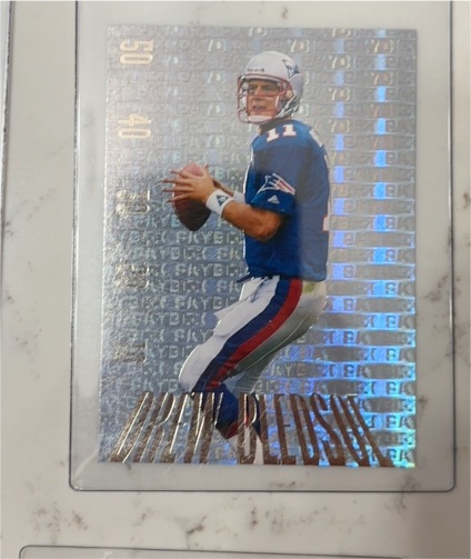 1995 Skybox Premium Paydirt Gold #PD26 Drew Bledsoe — front