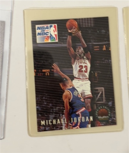 1993-94 Skybox Premium #14 Michael Jordan NBA on NBC — front