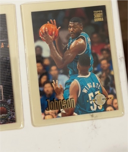 1993-94 Topps Stadium Club #178 Larry Johnson — front