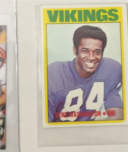 1972 Topps #218 Gene Washington — front